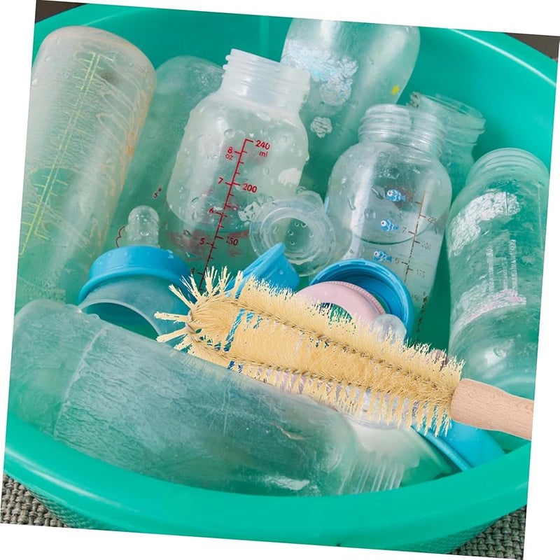 Multicolor Shaped Cup Cleaning Brush for Mugs Wine Glasses and Kitchen Bottles Durable Handle - Image 5